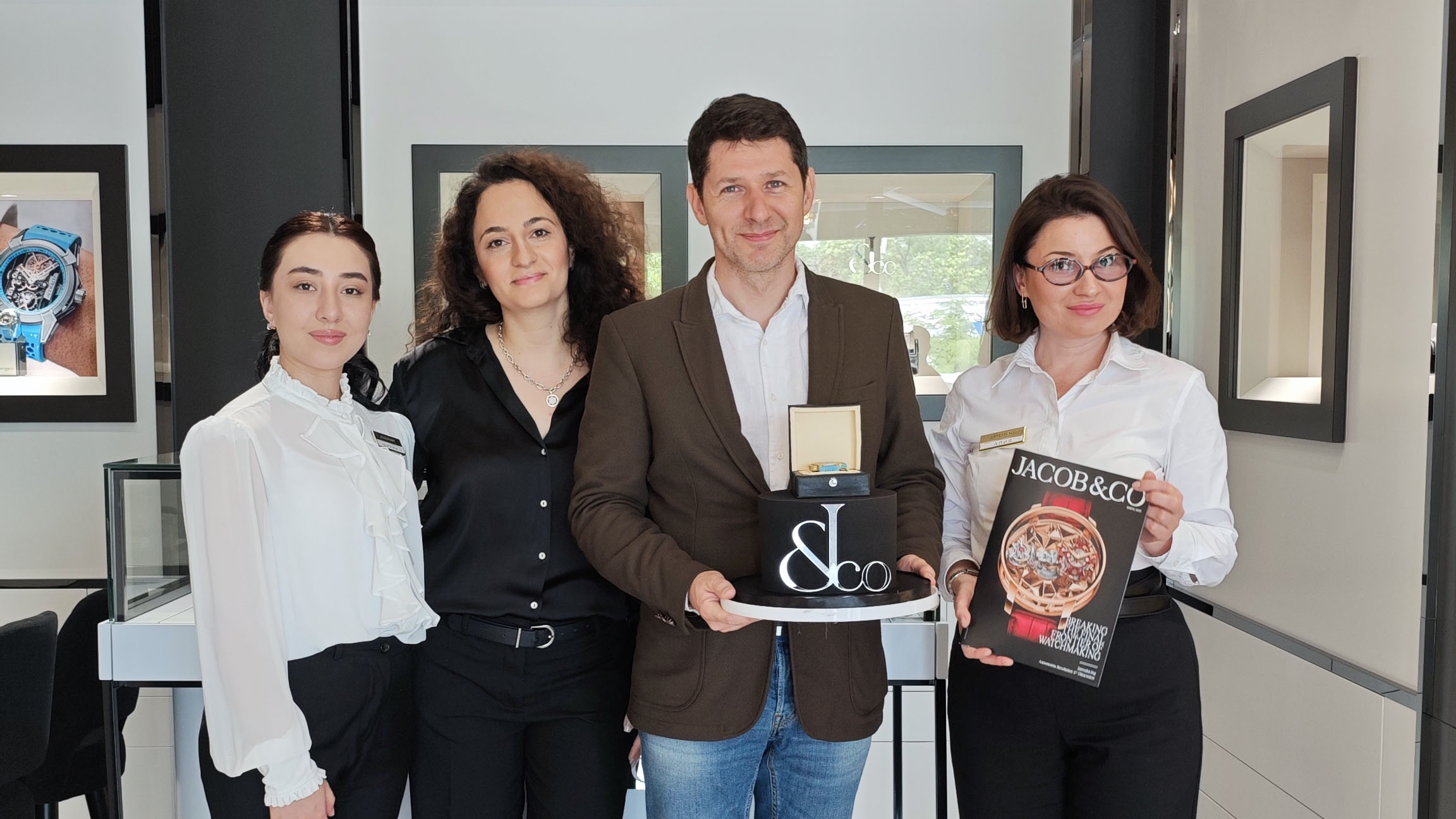 Jacob & Co укрепляет позиции в Узбекистане: успешная встреча Юрия Процишена с партнерами
